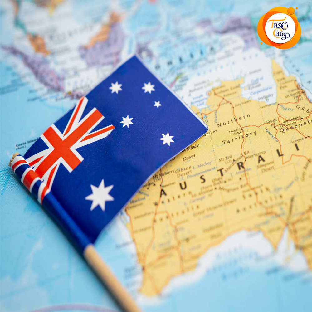 ارسال بار هوایی به استرالیا | ارسال بار فریت به استرالیا با تاسکو کارگو