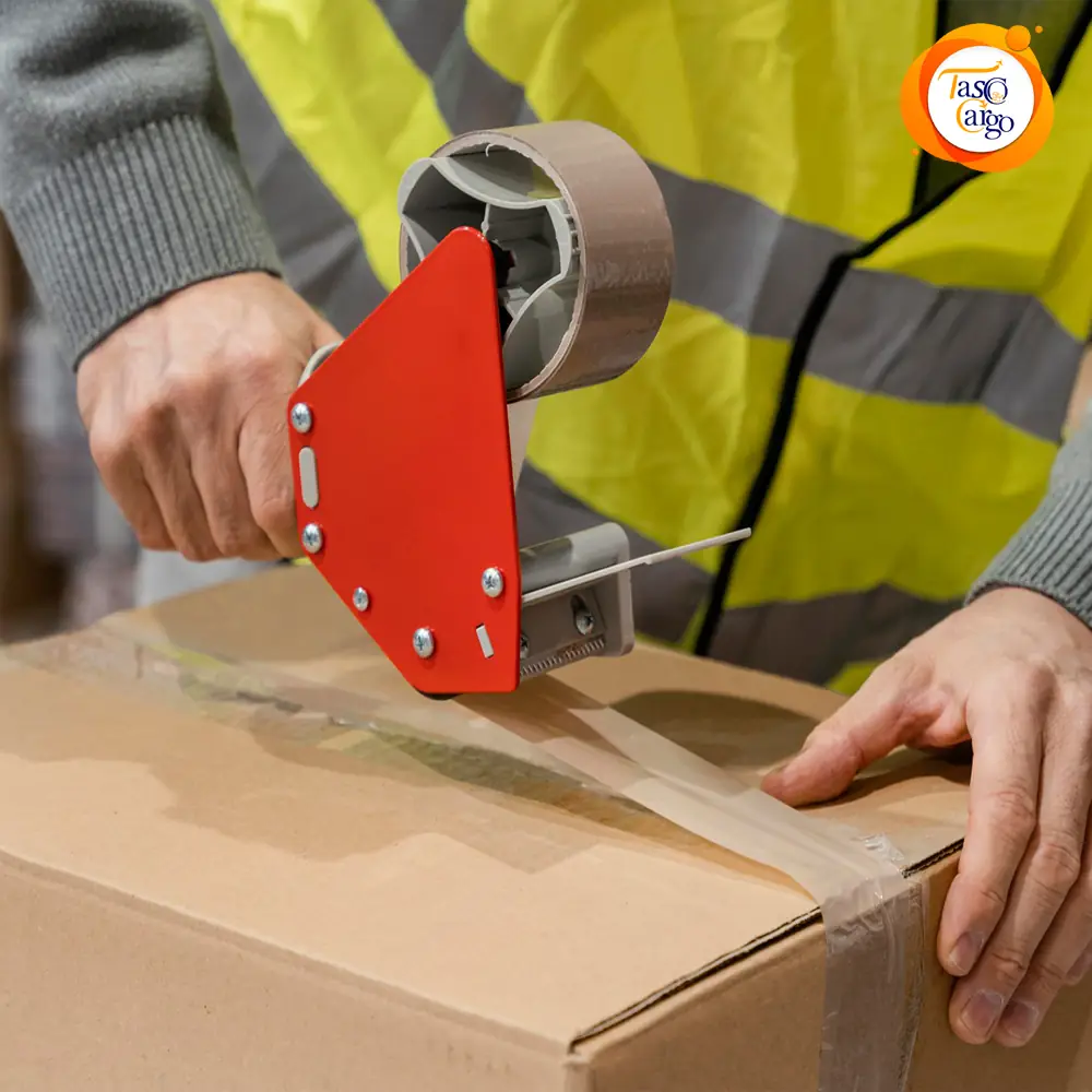 بسته بندی تخصصی بار های صادراتی تاسکو کارگو