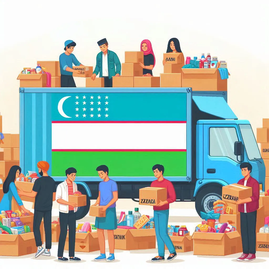 ارسال لوازم منزل به ازبکستان با تاسکو کارگو